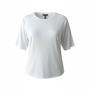Eileen Fisher Classic White‎ Short Sleeve Tee